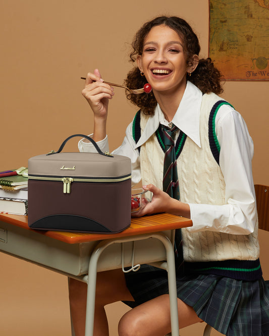 LOVEVOOK Insulated Lunch Tote for Women – Portable Cooler Bag for Picnic, Work & Daily Use